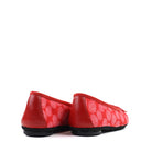 Thierry Rabotin Glenda 7453 Red Spiral heel view - Hanig's Footwear