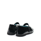 Thierry Rabotin 921M Black Shine heel view - Hanig's Footwear