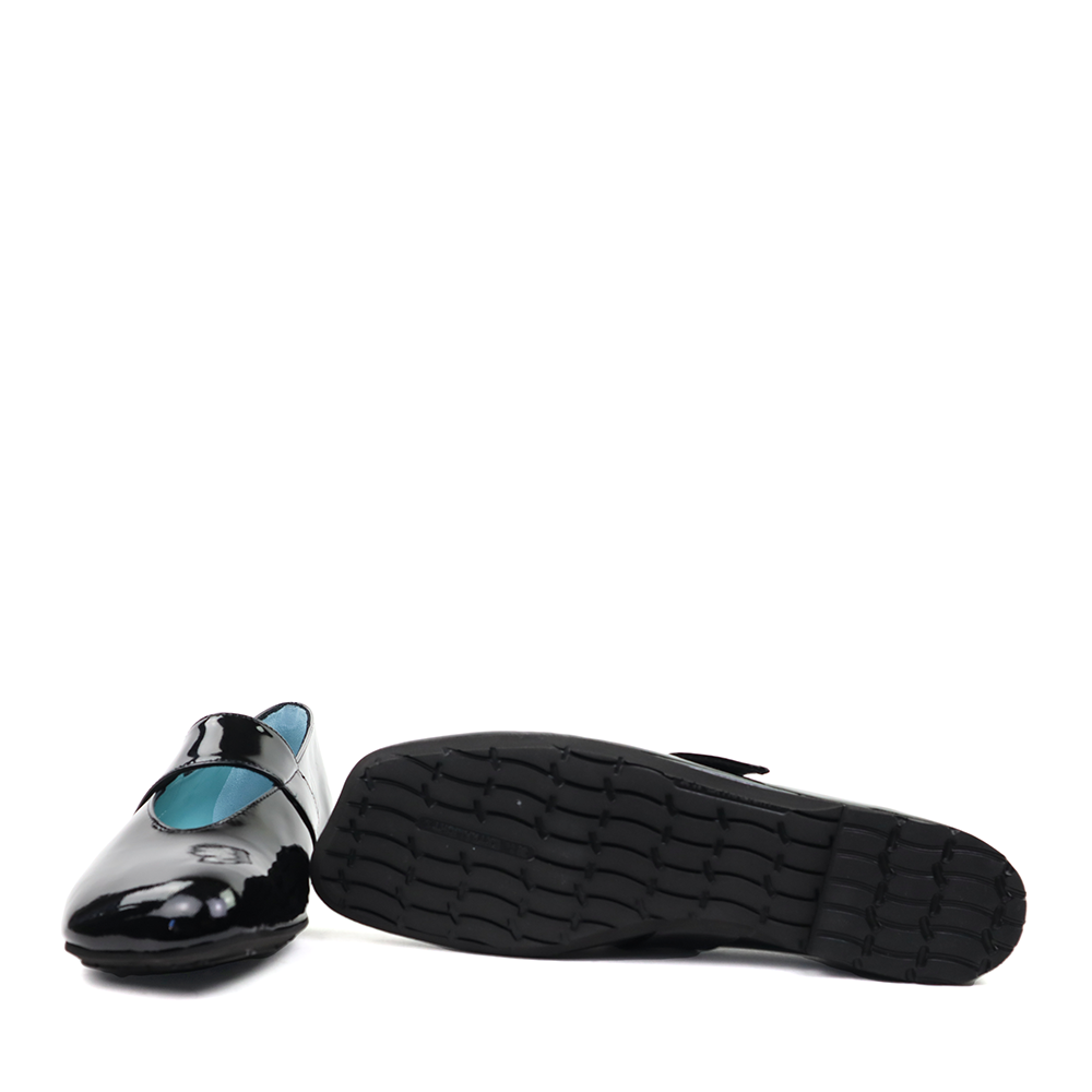 Thierry Rabotin 921M Black Shine sole view - Hanig's Footwear