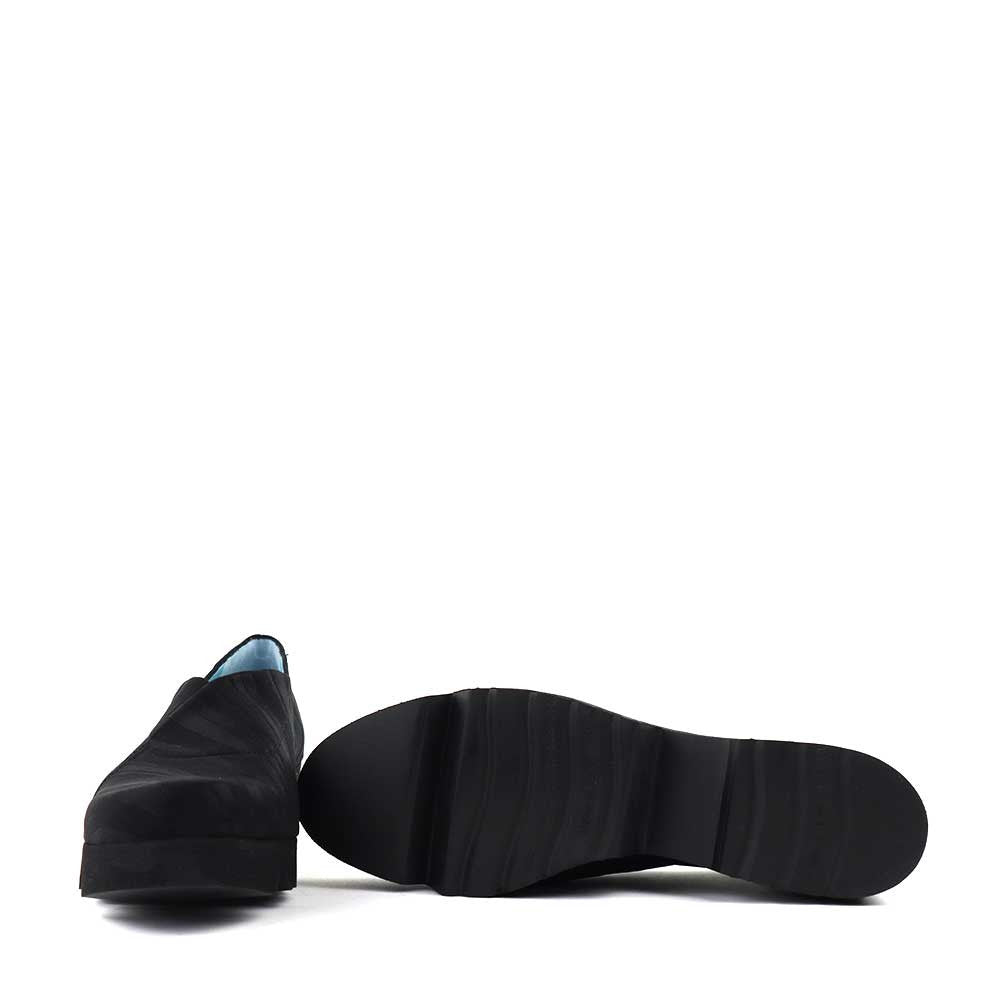 Thierry Rabotin Damin 3523H Black Nono sole view - Hanig's Footwear