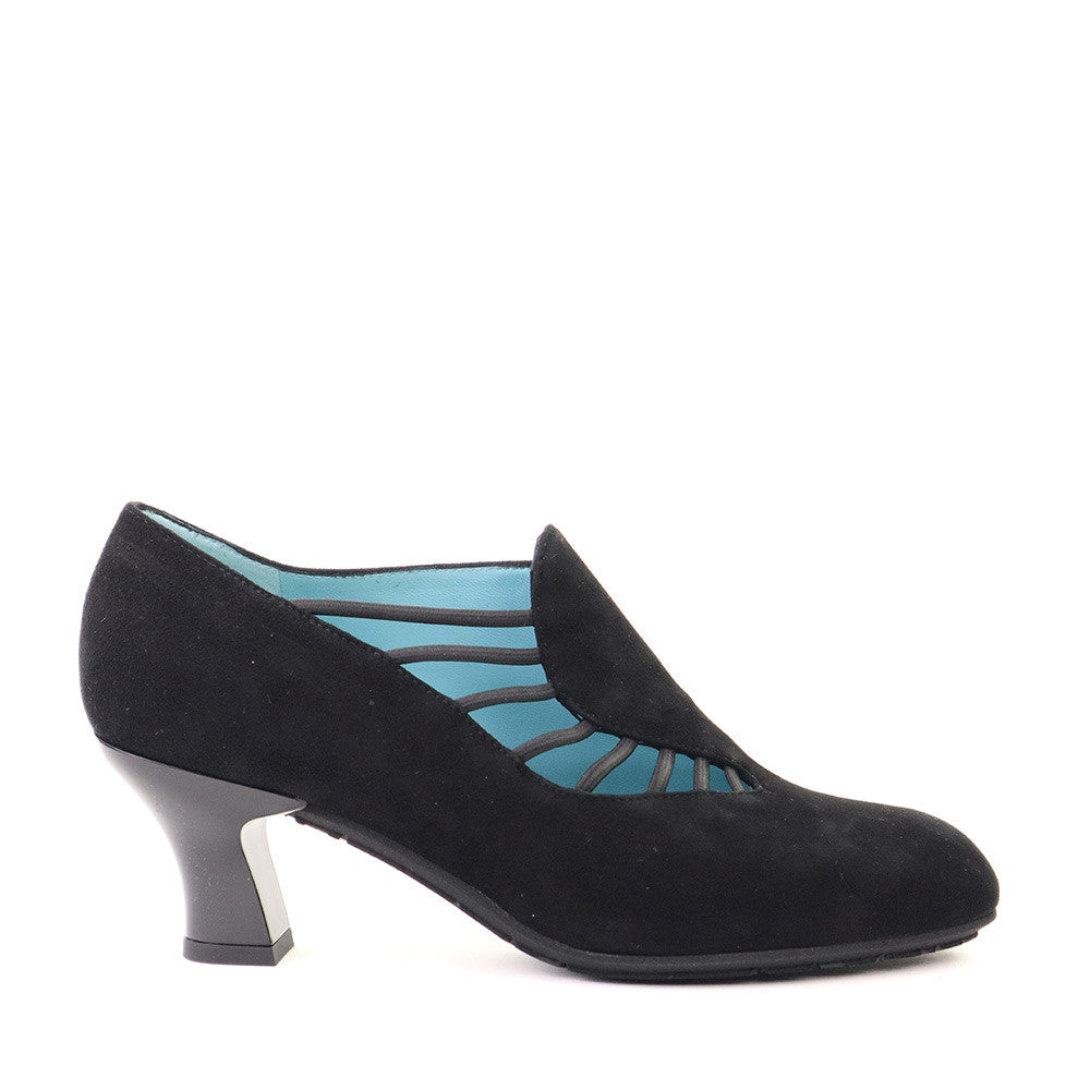 Thierry Rabotin Drosera S136 Black side view - Hanig's Footwear