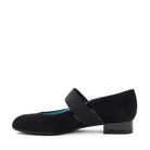 Thierry Rabotin Norberto S337MGR Black Suede inside view - Hanig's Footwear