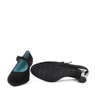 Thierry Rabotin Dexter S115 black suede sole view - Hanigs Footwear