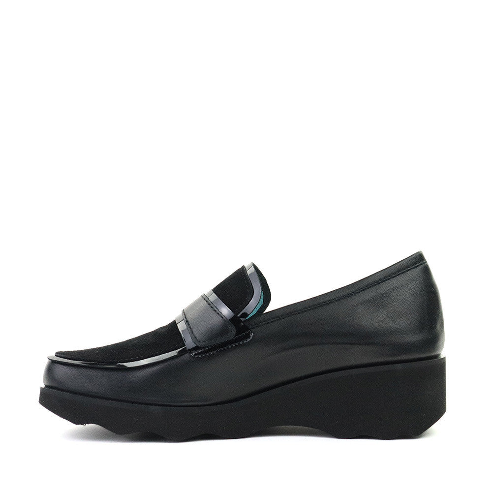 Thierry Rabotin Tandemaus 4128 Black inside view - Hanigs Footwear