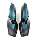Thierry Rabotin Tarin 277 Black Nappa top view - Hanig's Footwear
