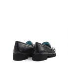 Thierry Rabotin Zephyr 7844 Black Nappa heel view - Hanig's Footwear
