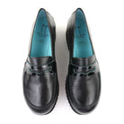 Thierry Rabotin Zephyr 7844 Black Nappa top view - Hanig's Footwear