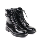 Valdini Paige Black angle view - Hanig's Footwear