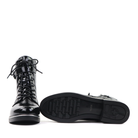 Valdini Paige Black sole view - Hanig's Footwear