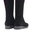 Valdini Sentrex Black heel view - Hanigs Footwear