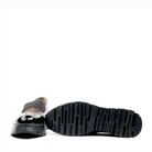 Wonders C-7310 Black sole view - Hanig's Footwear